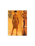 McCall's 2962 NYNY Collection FItted, Lined Jacket, Skirt and Pants, Uncut, Factory Folded, Sewing Pattern Size 4-8