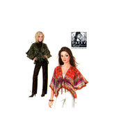 Simplicity 3830 Patty Reed Wrap in One Size and Straight Leg Pants, Uncut, Factory Folded, Sewing Pattern Multi Size 6-14