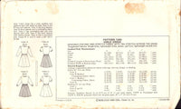 Kwik Sew 1340/1341 T-shirt Dress with Crew Neck and Gathered Skirt, Uncut, Factory Folded Sewing Pattern Multi Size 4-7