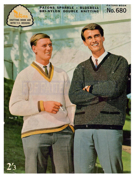 1960's mens sweaters on sale