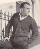 Patons 680 - 60s Knitting Patterns for Men's Sweaters/Jumpers and Cardigans Instant Download PDF 24 pages