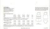 Kwik Sew 2884 or 2885 Girls' Swimwear: Two Piece Swimsuit and Tankini, Uncut, Factory Folded Sewing Pattern Multi Size 4-7 or 8-14