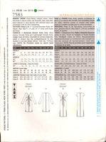 Vogue 7583 Fitted, Drawstring Bodice Dress in Two Lengths with Drawstring Bodice, Uncut, Factory Folded, Sewing Pattern Size 12-16