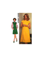 Simplicity 5114 Lined, Princess Seamed, Dress or Jumper, Uncut, Factory Folded Sewing Pattern Size 10 Bust 32.5