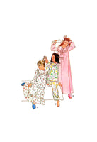 Simplicity 8697 Girls' Sleepwear: Nightgown, Robe, Pajama Top and Pants, Uncut, Factory Folded, Sewing Pattern Size 10 Breast 73 cm