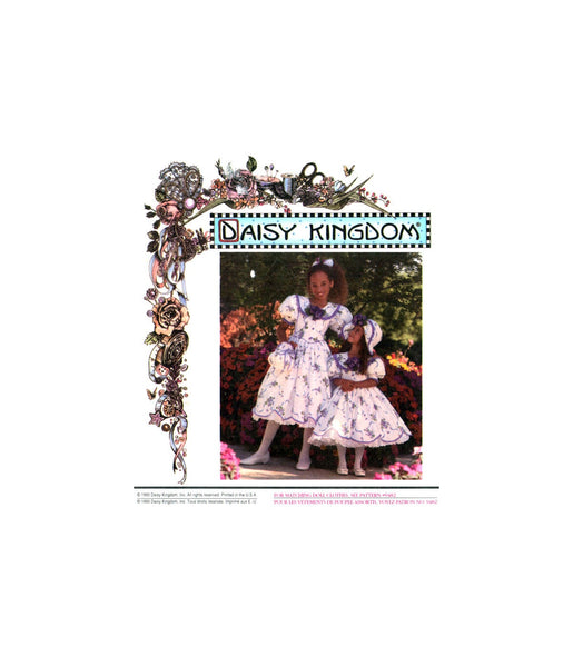 Simplicity 9446 Daisy Kingdom Child's Dress, Hat, Purse and Hairbow, Uncut, Factory Folded Sewing Pattern Multi Size 3-6