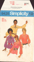 Simplicity 9435 Women's Shirt with Two Collar Styles, Cut, Complete Sewing Pattern Size 10