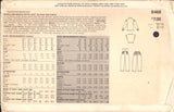 Vogue 8468 Below Waist Vest, Blouse and Wide Leg Pants, Uncut, Factory Folded and Sealed Sewing Pattern Size 12