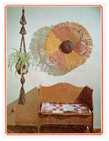 Macra-Hangings ETC. - Vintage 70s Macrame Guide With Patterns PDF 24 pages