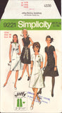Simplicity 9221 Sewing Pattern, Jiffy Dress, Size 16, CUT, COMPLETE