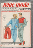 Neue Mode 20739 Unisex Activewear: Jogging Suit, Uncut, Factory Folded Sewing Pattern Multi Size 34-58