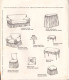 McCall's 6918 Sewing Pattern, Furniture Covers, Pillow Cover, Lampshade Cover, One Size, Uncut