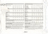 New Look 6928 Blouses with Ruffed, Single or Double Breasted Front, Uncut, Factory Folded Sewing Pattern Multi Size 34-44