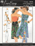 Sew Easy 167A Versatile Cover Ups or Skirt in Two Lengths , Uncut, Factory Folded Sewing Pattern Multi Plus Size 8-20