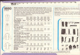 Simplicity 9880 Sewing Pattern, Slim Skirt, Pullover Top and Sash and Unlined Jacket, Size 14, Cut, Complete