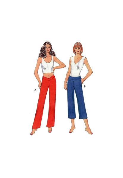Kwik Sew 3443 Women's Activewear: Yoga Pants in Two Lengths, Uncut, Factory Folded Sewing Pattern Multi Size XS-XL