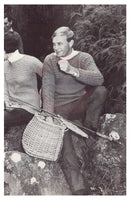 Patons 767 - 60s Patterns for Men's/Women's Wind-cheater, Jackets, Pullovers/Sweaters - Instant Download PDF 20 pages