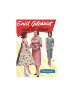 Enid Gilchrist Women and Teenagers Pattern Book - Drafting Book -  Instant Download PDF 52 pages
