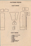 McCall's 2094 Sewing Pattern, Coat-Dress, Size 14, Cut, Incomplete