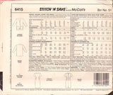 Stitch 'n Save 6415 Sewing Pattern, Dress and Jacket, Size 14-16-18, Uncut, Factory Folded