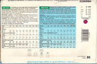 See&Sew 6964 Sewing Pattern, Jacket and Skirt, Size 12-14-16, Uncut, Factory Folded