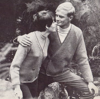 Patons 767 - 60s Patterns for Men's/Women's Wind-cheater, Jackets, Pullovers/Sweaters - Instant Download PDF 20 pages