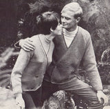Patons 767 - 60s Patterns for Men's/Women's Wind-cheater, Jackets, Pullovers/Sweaters - Instant Download PDF 20 pages