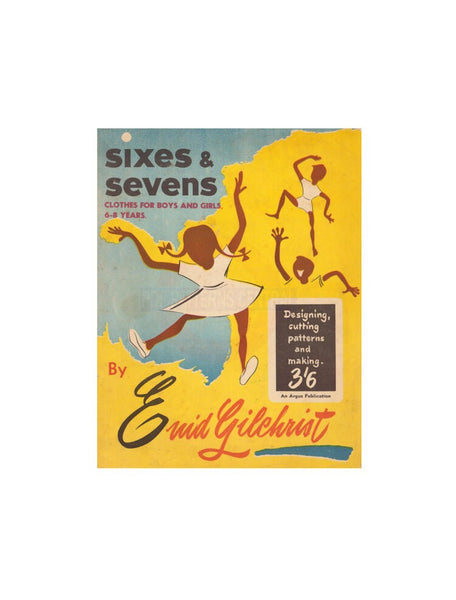 Enid Gilchrist Sixes and Sevens - Drafting Book -  Instant Download PDF 48 pages