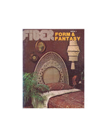 Fiber Form & Fantasy - Macrame and Weaving Patterns Instant Download PDF 32 pages