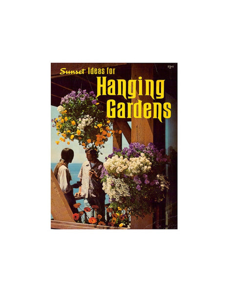Hanging Gardens - Vintage 70s Ideas For Hanging Plants Instant Download PDF 82 pages