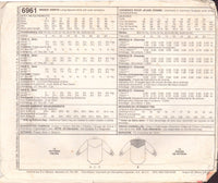 McCall's 6961 Sewing Pattern, Women's Shirts, Size 8-10-12, Cut, Complete
