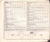 McCall's 6961 Sewing Pattern, Women's Shirts, Size 8-10-12, Cut, Complete