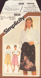 Simplicity 9856 Sewing Pattern, Set of Pull-On Skirts, Size 14, Cut, Complete