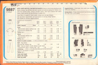 Simplicity 9887 Sewing Pattern, Boys' Shirt and Pants or Shorts, Size 10, Partially Cut, Complete OR Size 12, Neatly Cut, Complete