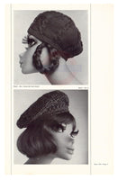 Patons 933 Hats and Caps - Vintage 60s Crocheted and Knitted Hat and Cap Patterns Instant Download PDF 20 pages