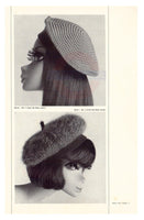 Patons 933 Hats and Caps - Vintage 60s Crocheted and Knitted Hat and Cap Patterns Instant Download PDF 20 pages