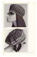 Patons 933 Hats and Caps - Vintage 60s Crocheted and Knitted Hat and Cap Patterns Instant Download PDF 20 pages