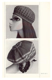 Patons 933 Hats and Caps - Vintage 60s Crocheted and Knitted Hat and Cap Patterns Instant Download PDF 20 pages