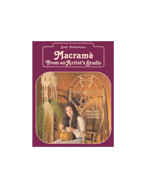 Macramé From an Artist's Studio - 8 Designer Macrame Patterns Instant Download PDF 24 pages