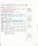 Kwik Sew 3931 Skirts, Size XS-XL, Cut, Complete