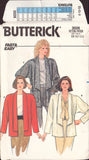 Butterick 3026 Sewing Pattern, Jacket, Size 8-10-12, Uncut, Factory Folded
