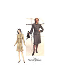 Vogue 7632 Lined, Princess Sesm Jacket Style Top and Pleated Skirt, Uncut, Factory Folded, Sewing Pattern Size 12-16 or 18-22