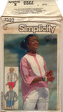 Simplicity 7323 Longline Shirts with Shaped or Hi-Low Hemline and Two Sleeve Lengths, Uncut, Factory Folded Sewing Pattern Size 10-12