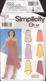 Simplicity 5505 Sewing Pattern, Skirts, Size 14-20, Uncut, Factory Folded