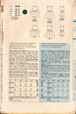 Butterick 3916 Sewing Pattern, Cabbage Patch Kids Girls' Dress, Child Size 7-8-10, Cut, Complete, Doll Pattern Incl., With or w/o Transfers