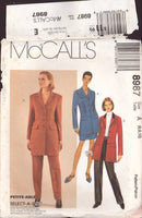 McCall's 8987 Sewing Pattern, Jacket, Pants and Skirt, Size 6-8-10, Uncut, Factory Folded