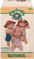 Butterick 3270 Cabbage Patch Kids Swimwear for 16" (40.5 cm) High Soft Toy, Partially Cut, Complete, Sewing Pattern