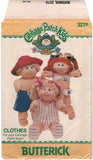 Butterick 3270 Cabbage Patch Kids Swimwear for 16" (40.5 cm) High Soft Toy, Partially Cut, Complete, Sewing Pattern