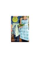 Amy Butler Domestic Goddess Aprons in Three Styles, Uncut, Factory Folded, Sewing Pattern Various Sizes