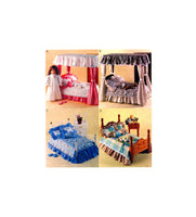 McCall's 2547 Bedroom Ensemble, Kitten, Nightgown and Slippers for 18" (46 cm) Doll, Uncut, Factory Folded Sewing Pattern